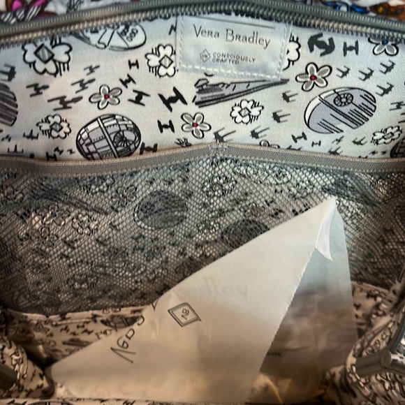 Vera Bradley Star Wars Light vs Dark Campus Backpack & Lunch Tote NWT - Picture 5 of 8